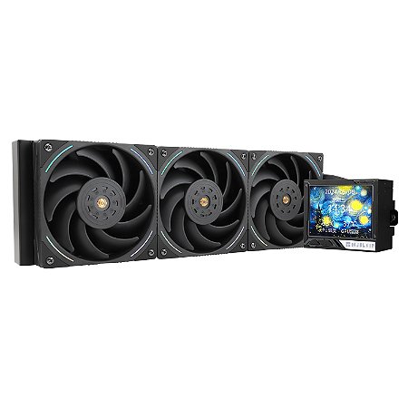 Water Cooler Thermalright Mjolnir Vision 360mm, ARGB, Black, Preto