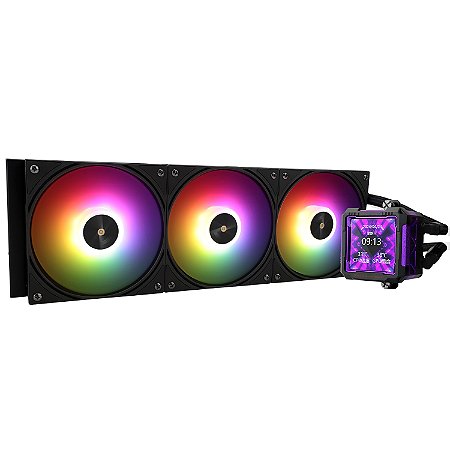 Water Cooler Thermalright Frozen Warframe Pro 360mm, Argb, Black, Preto