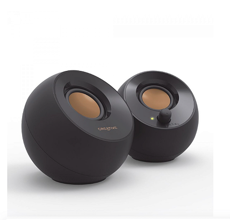 CAIXA DE SOM GAMER CREATIVE PEBBLE PRETO (OPEN BOX)