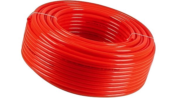 Mangueira Tubo Pneumático Poliuretano PU Vermelho