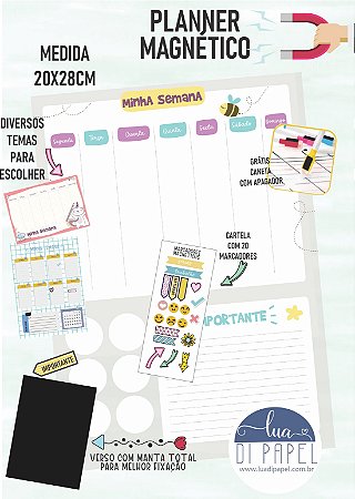 PLANNER MAGNÉTICO