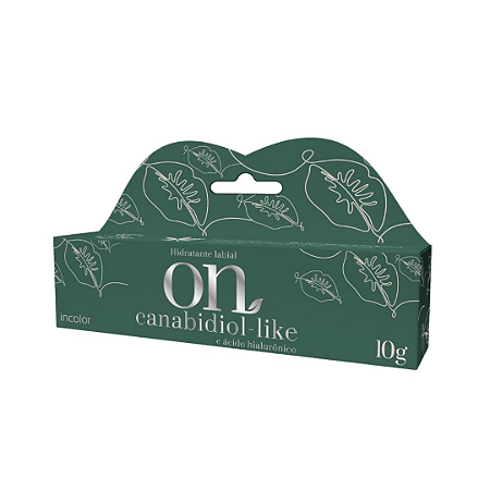 Hidratante labial canabidiol e ácido hialurônico 10g - Orgânico Natural