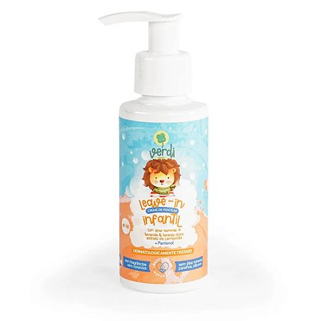 Creme de pentear infantil 120ml - Verdi Natural