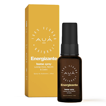 Home spray energizante revigora ambientes 30ml - AUÁ Natural