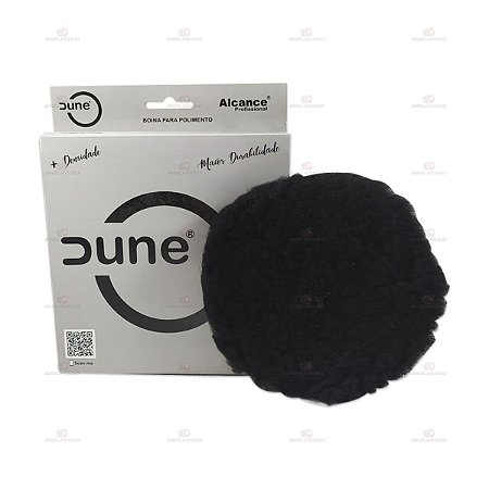 BOINA DUNE PRETA DE LÃ 6'' - ALCANCE