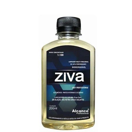 ZIVA LIMPADOR CONCENTRADO 200ML - ALCANCE