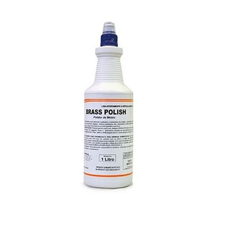 POLIDOR DE METAIS BRASS POLISH  1 LITRO - SPARTAN