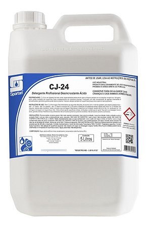 CJ-24 LIMPA PEDRA 5 LITROS - SPARTAN