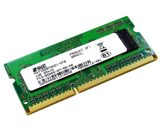 Memória DDR3 1GB Para Notebook