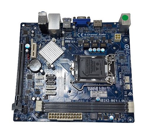 Placa Mãe 1150 ECS H81h3-m4 DDR3