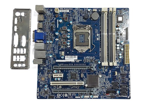 Placa Mãe 1150 Positivo POS-EIQ87CY DDR3 com espelho