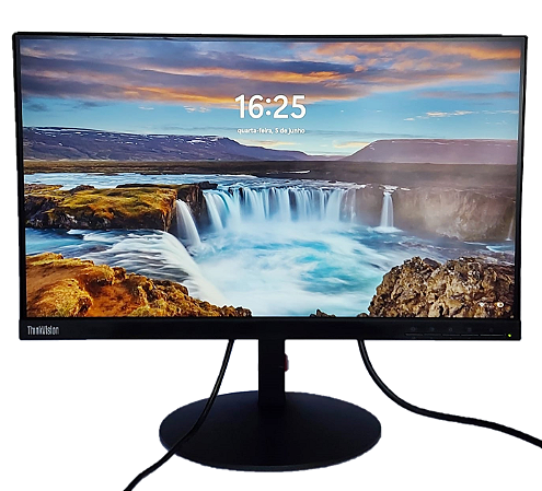 Monitor Lenovo ThinkVision T22i-10 21,5 Polegadas Borda Infinita