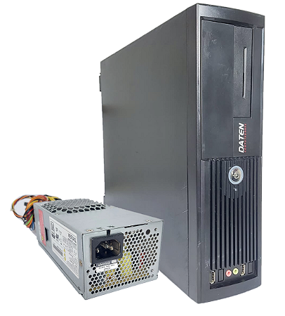 Gabinete Daten com fonte 240W 80 plus Gold - Usado