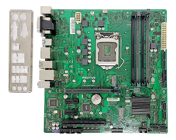 Placa Mãe 1151 Positivo POS-AIQ270DX DDR4 com espelho
