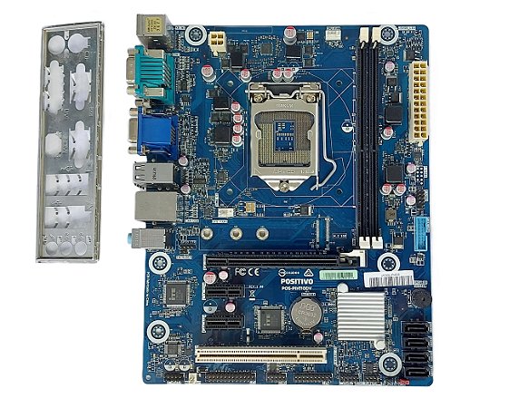 Placa Mãe 1151 Positivo POS-PIH110DV DDR4 com espelho