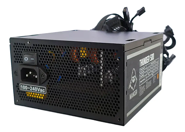 Fonte Atx Mancer Thunder 500w Bronze 80 Plus Bronze