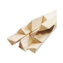 Longarina balsa extra triangular 10 x 90 x 1000mm