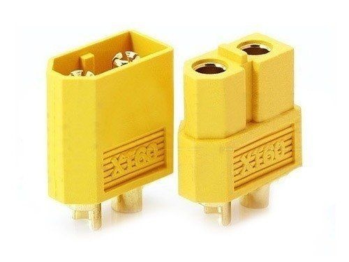 Conectores XT60 com termoretrátil par