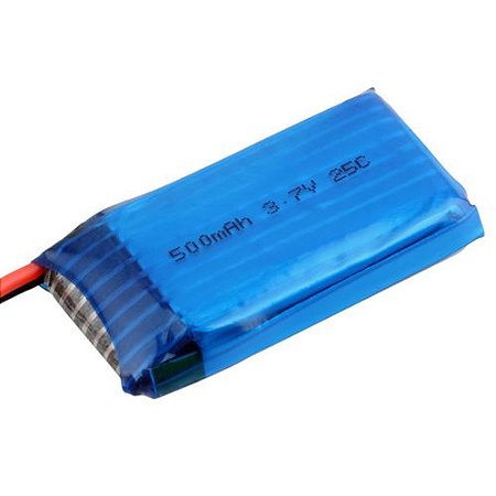 Bateria 3.7 V 500 mAh Li-Po para Hubsan X4 H107 H107L H107C H107D V252 JXD385 6IQH Unidade