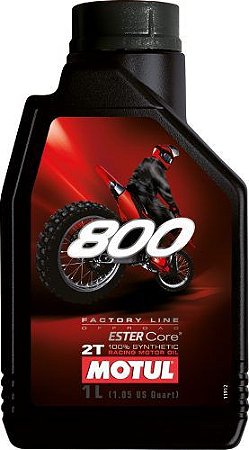 Motul 800 Factory Line 2t - 100% Sintético 1 LITRO