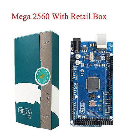 Arduino Mega 2560 R3 Board 2012 Versão Offcial com ATMega 2560 Chip ATMega16U2 para Arduino