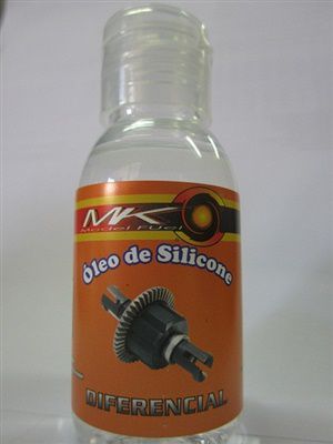 Óleo de silicone viscosidade 5.000 MK para diferencial, unidade 60 ml.