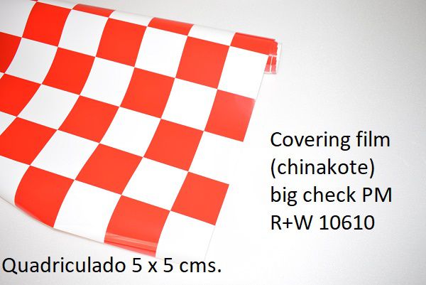 Chinakote quadriculado 5x5 cms.