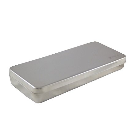 Estojo Fami Ita 18cmX08cmX02cm Inox