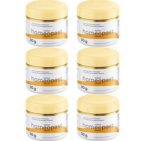 Kit Homeopast Ultra Hidratação 30g com 6 unid