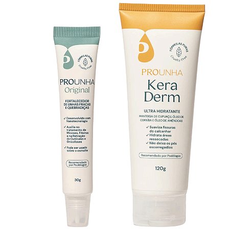 Kit Fortalecedor + Keraderm Pro Unha