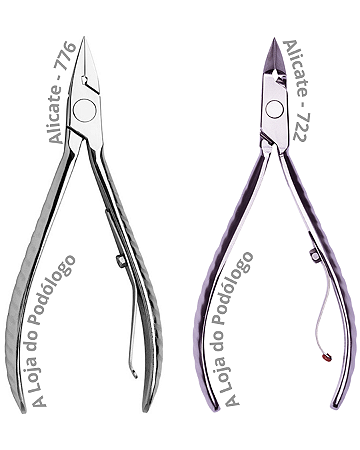Kit Mundial Profissional – Alicate de Cutícula 722 + Alicate de Unha 776