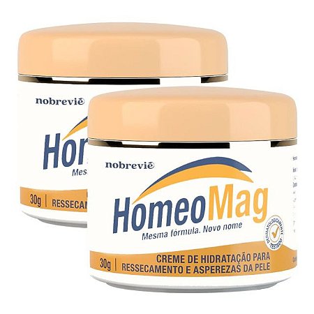 Kit com 2 unid. Homeomag Creme para Ressecamento 30g