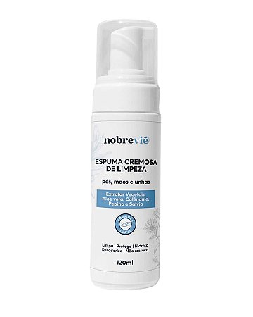 Espuma Cremosa de Limpeza Nobrevie 120ml