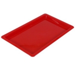 Bandeja Plastica - Média - Nova OGP - Vermelho
