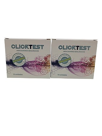 Kit  Indicador Biológico 24H Maxximed  com 2 und