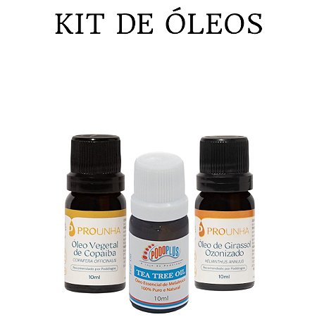 Kit de Óleos Essenciais para Podologia