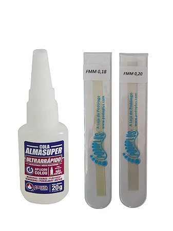 Kit Cola e Fibra de Memoria Molecular Podoplus
