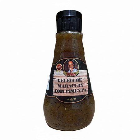 GELEIA DE MARACUJÁ COM PIMENTA 300G TIPEDO
