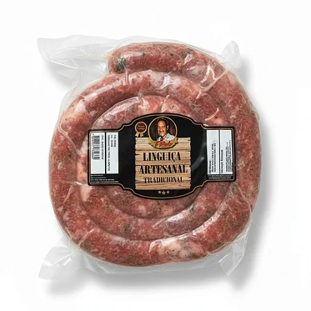 Linguiça Artesanal 1kg Tradicional