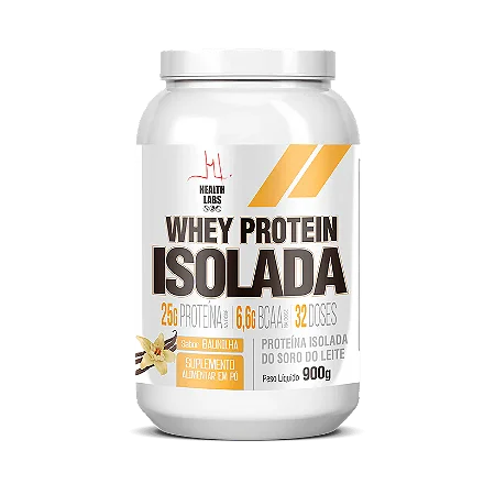 WHEY ISOLADA 900G HEALTH LABS