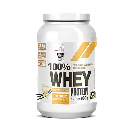 Whey Protein 100% Health Labs 900g