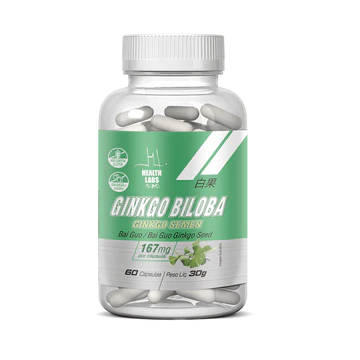 Ginkgo Biloba 60 Cápsulas Health Labs