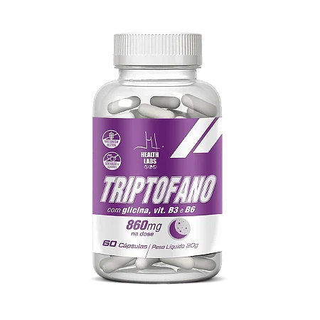 Triptofano 60 cápsulas Health Labs