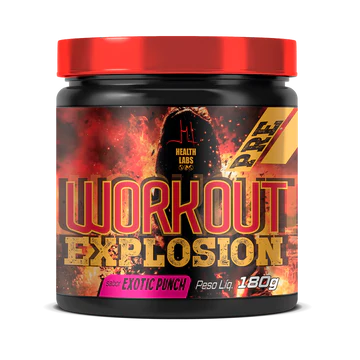 Pré Treino Workout Explosion Health Labs 180g