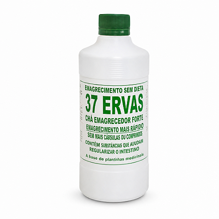 Chá Emagrecedor 37 Ervas Natural