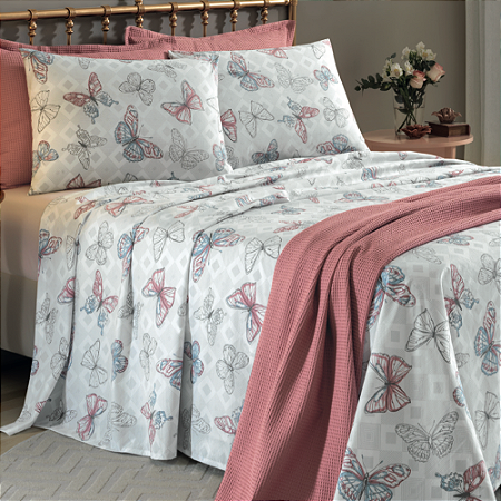 Jogo de Cama Prisma 150 fios Estampado
