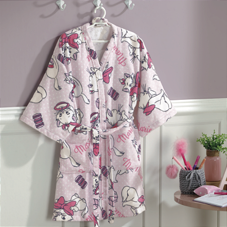 Roupão infantil Aristogatas