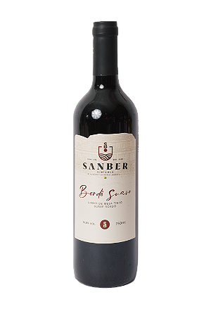 Vinho Bordô Suave Sanber 750ml