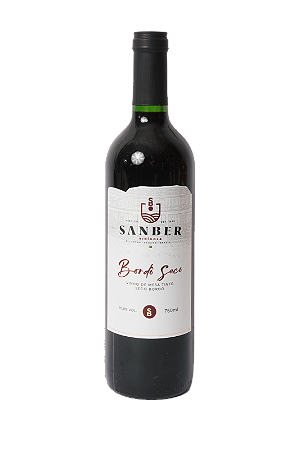 Vinho Bordô Seco Sanber 750ml