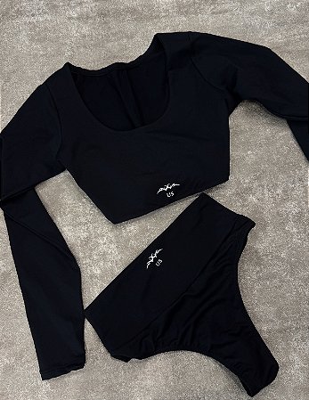 Conjunto bike calcinha PRETO